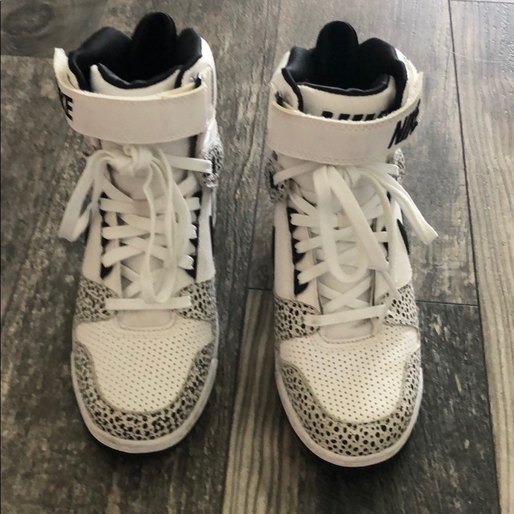 Like New Nike Hidden Wedge High Tops